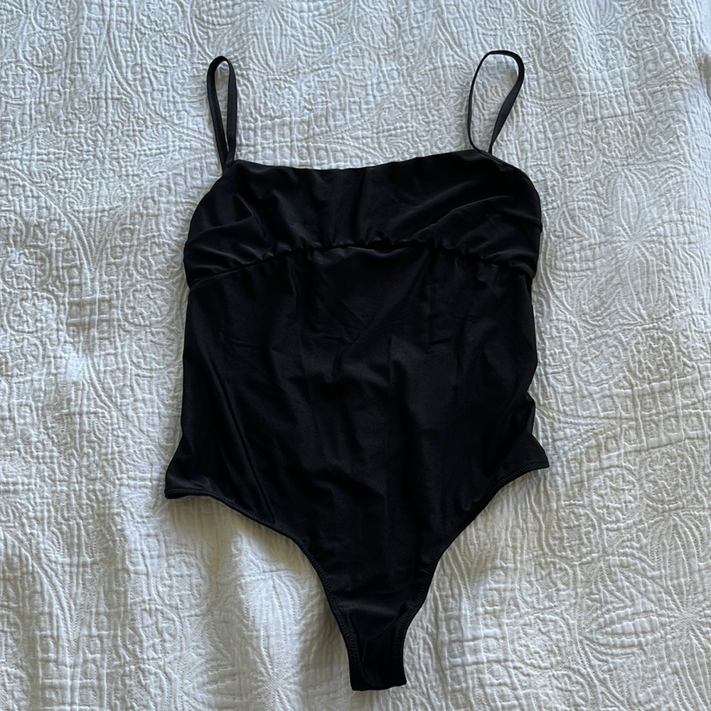 Backless Black Bodysuit | Out From Under UO